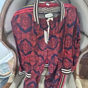 Gucci Multi Pattern Jogger Harem Pant & Jacquet Jacquard Houndstooch Gucci Shoes